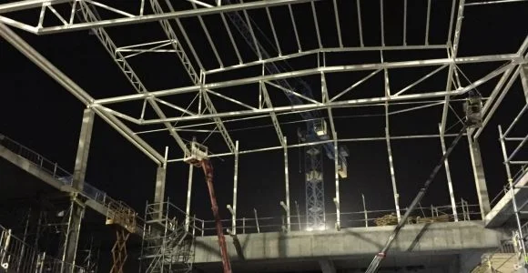 CH POSNANIA Poznań — konstrukcja zrealizowana przez KSH Steel